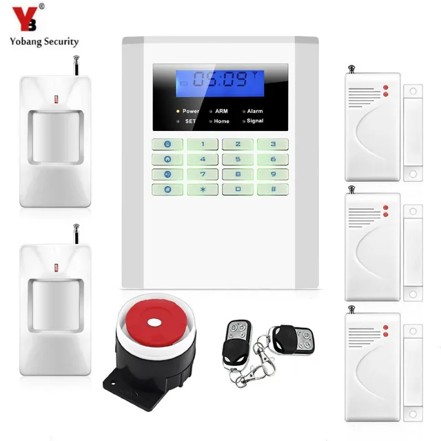 Yobang security 99 zone senza fili allarme senza fili di gsm home ... Allarme senza fili
