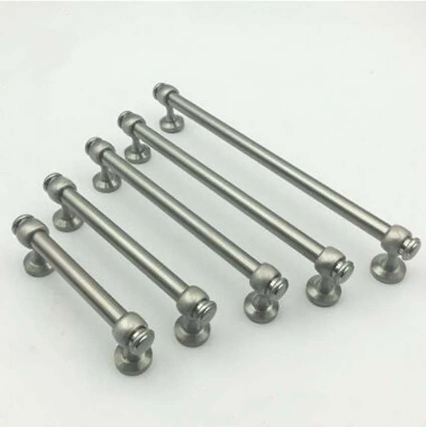 96 128 160 192 224mm modern simple stain nickel wardrobe cupboard door