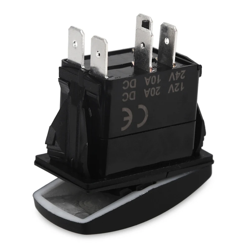 Rocker Switch 12V 24V LED Light Bar SPST ON-OFF 5 Pin for Car Boat Truck Universal