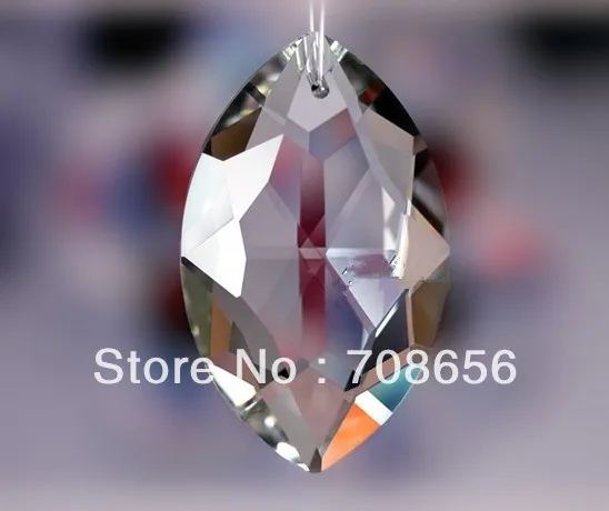 

85pcs 50MM MACHINE CUT CHANDELIER MARQUIS DROP PENDANT FREE SHIPPING