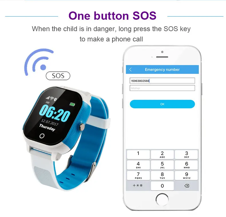 Умные часы детские gps SOS часы LBS + Wi-Fi точное позиционирование Детские умные часы водостойкие умные наручные часы поддержка микро sim-карты