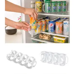Пиво Soda стойка для банок для хранения Кухня организации охлаждающая стойка Пластик хранение с максимальным использованием полезной