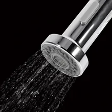 Кухня хромированная отделка двойной режим душевая лейка Замена дома кухня переходник для крана аксессуары