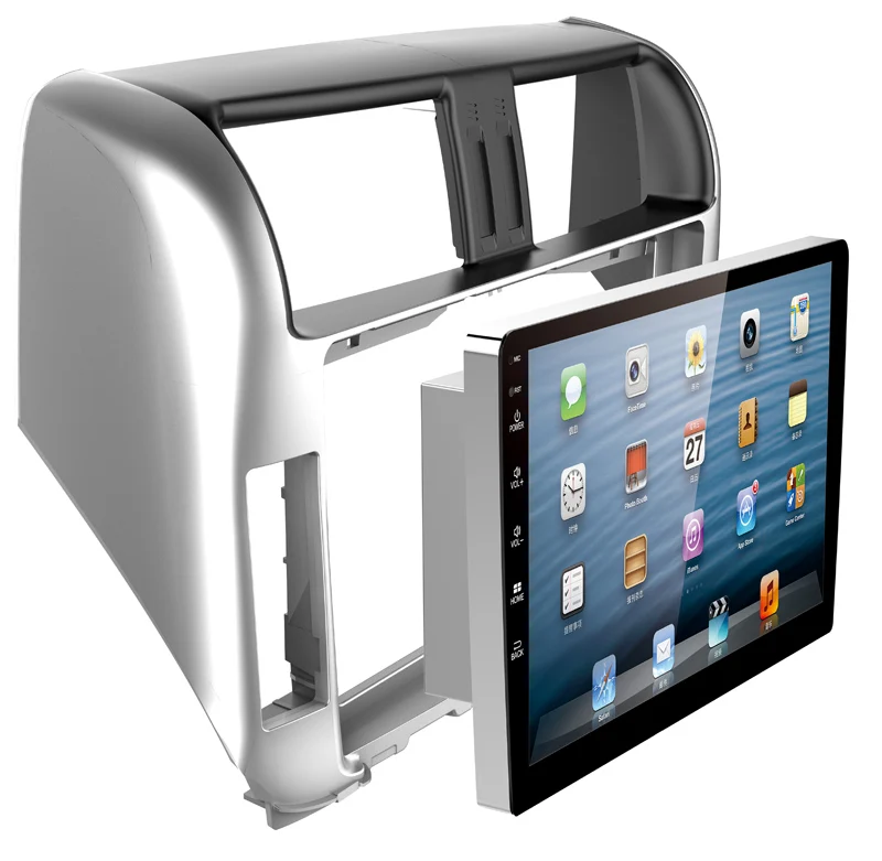 Cheap 2GB+32GB Android Car Radio 2din Multimedia Player for Toyota Prado 2010-2013 Radio MP5 GPS Navigation DVD Player 3