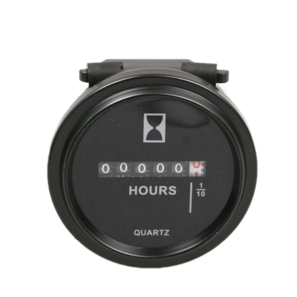 1PCS Black 2 Inch DC 680V Car Engine Mechanical Counter Timer