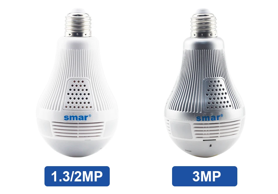 Smar 3MP 2MP 1.3MP Wireless IP Camera 3D VR Mini Panoramic Camera 1.44mm FishEye Lens 360 Degree Home Wifi Security Camera CCTV (1-2)