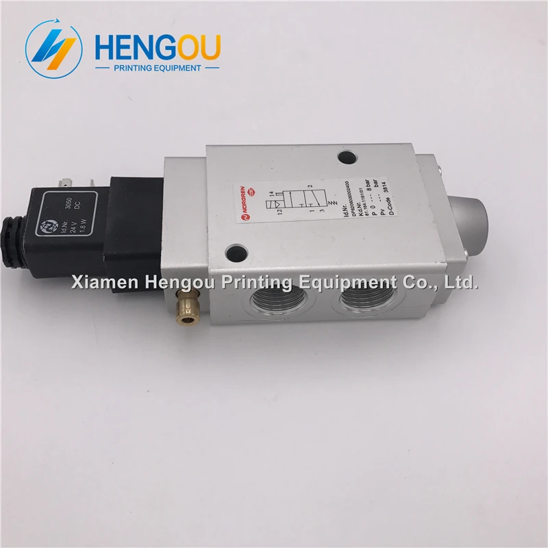 

1 Piece free shipping solenoid valve 61.184.1191 For offset printing machine SM102 CD102 PM52