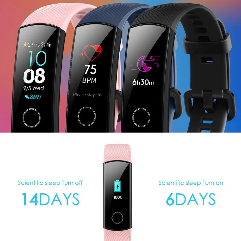 Смарт браслет HONOR Band 4 фитнес трекер спортивный активности в реальном времени