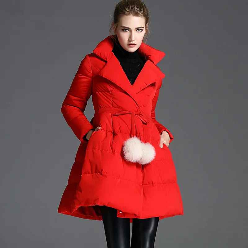 

KMETRAM Women's Down Jacket Winter Jacket Women Clothes 2019 Korean Long Coat Female Parka Down Coats Chaqueta Mujer MY3334