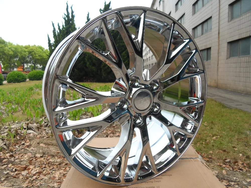 Хром 19/20 дюймов 5x120 7 шахматные колесные диски W591|rims 19 inch|rims 20 inchrims wheels |
