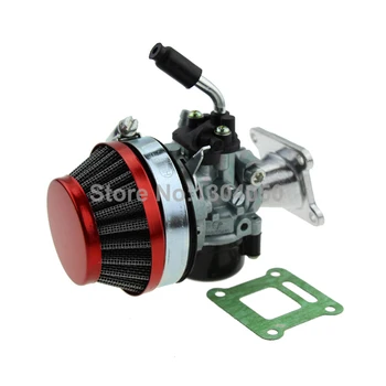 

Racing Carb Carburetor Air Filter Assembly 50cc 60cc 66cc 80cc 2 Stroke Pocket Mini Bike Gas Engine Motorized Bike Bicycle