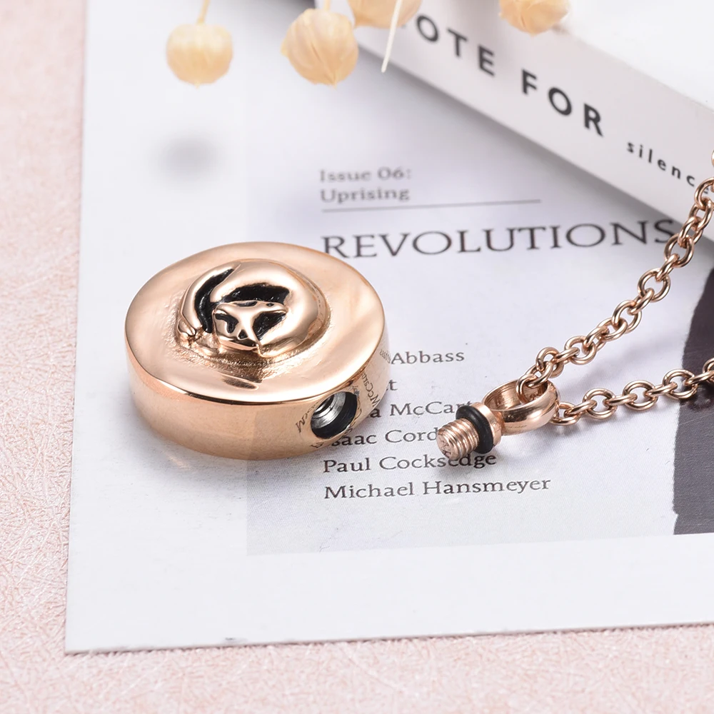 Подвеска из нержавеющей стали для домашних животных|cremation urn necklace|stainless steelcremation urns