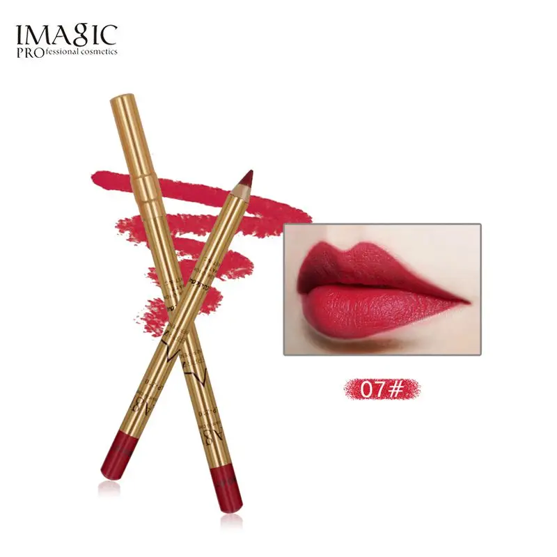 Imagic/для губ лайнер Матовая Помада Лайнер 8 цветов пикантные Matte Lip стикер