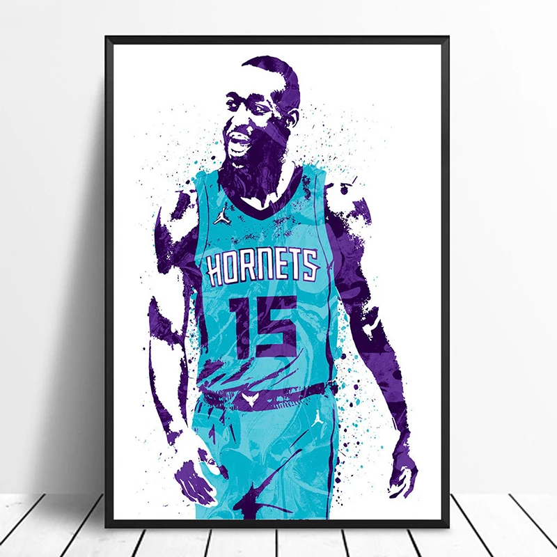 

Kemba Walker Basketball Star Sports Canvas Poster Wall Art Print Kids Decor Man Cave Home Decor Wall Decor Canvas painting