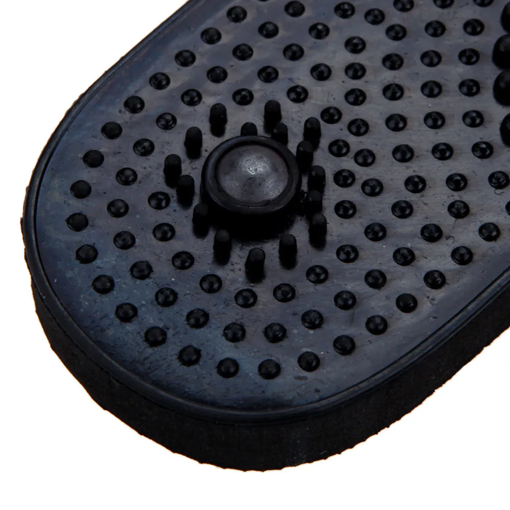 Black Rubber Electrode Pulse Tens Acupuncture Therapy Slipper For Electrical Stimulator Body Relax Muscle Massager Slippers-5