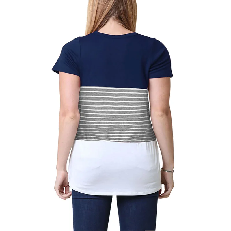 Большой размер 9XL Летняя женская футболка Свободная с коротким рукавом полосатая футболка женская одежда большого размера мм размера плюс