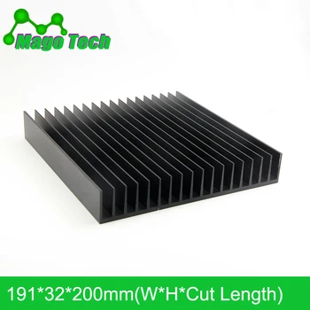 

LED Aluminum Heatsink Plate 100W 80W Radiator Cooling Cooler Fit Transistor IC Thermal Conductivity LED Radiator Electronics