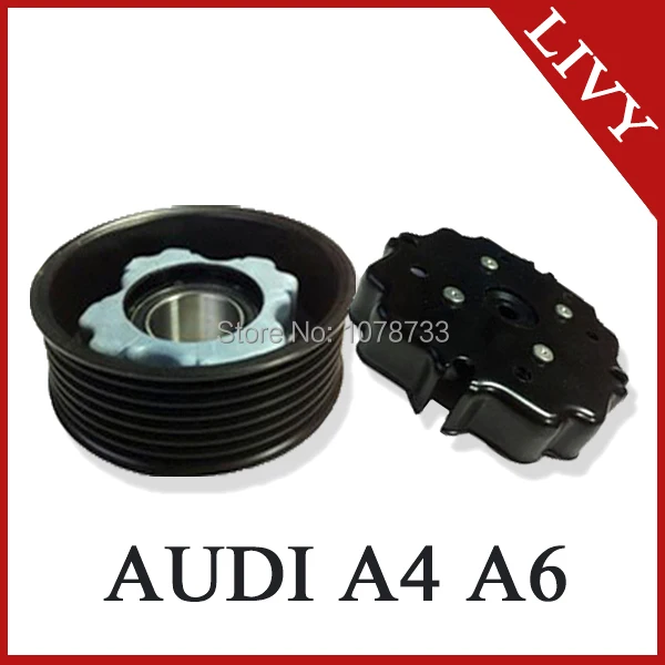 

High quality New 6SEU14C A/C Compressor Clutch for Car AUDI A4 A6 2004-2008