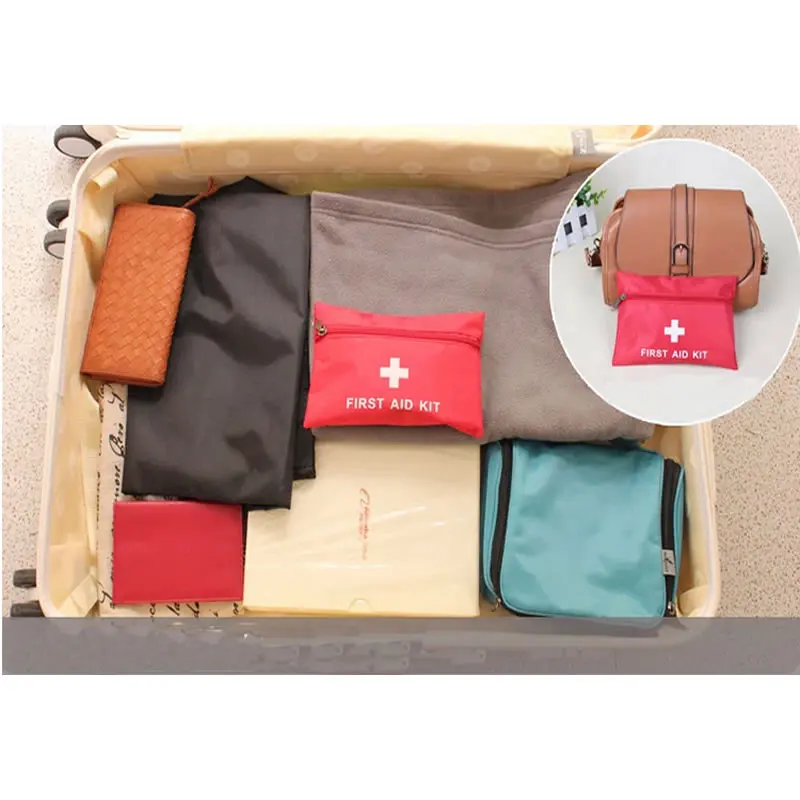 17 artículos/juego de personas portátil Mini al aire libre impermeable Primeros Auxilios para tratamiento médico de emergencia en viajes, senderismo, Camping