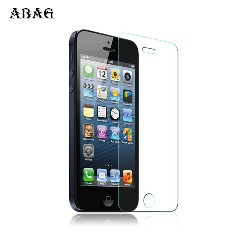 ABAG 9H 2.5D 0 26 мм закаленное стекло для iphone 5 5s Защита экрана se пленка | Мобильные
