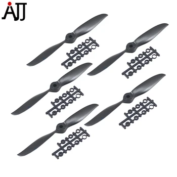 

5PCS Rctimer 6x5 Sport Propeller 6050 Precision Props Blade w/ Motor Shaft Adaptation Black for RC Airplane DIY FPV Multirotor