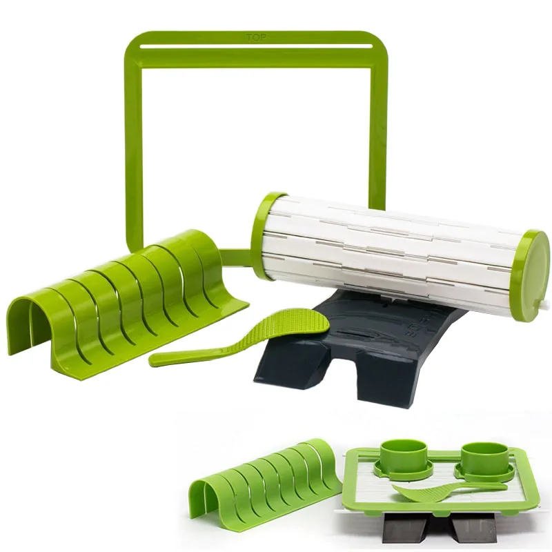 

Kitchen Tools Supplies/Sushi Tool Set Roll Model Sushi - DIY Sushi Making Kit with Silicone Rolling Mat