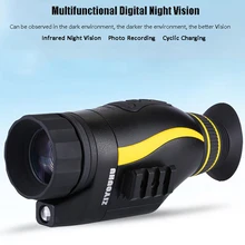 Военный Многофункциональный цифровой прибор ночного видения высокой четкости охотничий прибор ночного видения для патрульного одноночного бинокля