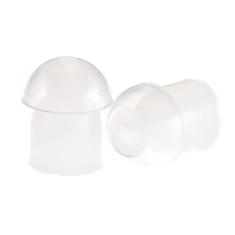 

10pcs Air Duct Transparent Earphone Earplug Head Mushroom Head Hearing For Acoustic Tube Style Earpieces