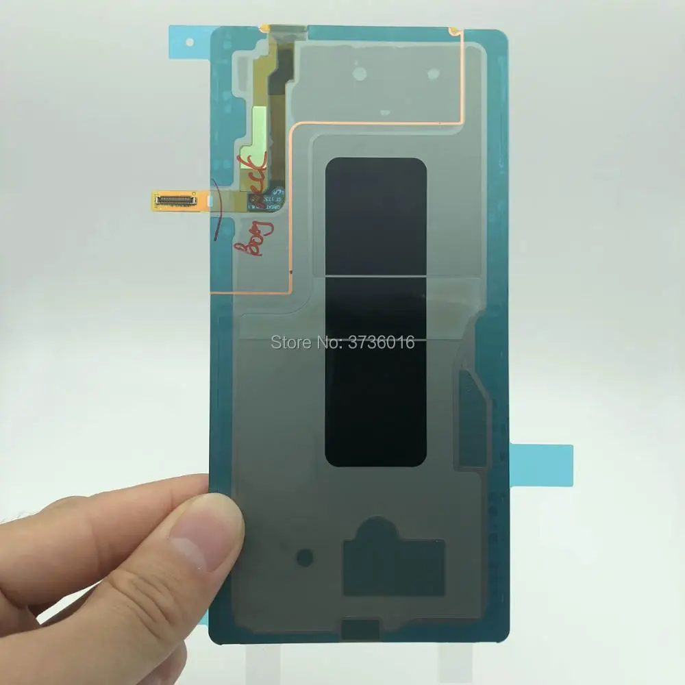 2 قطع LCD بخط اليد ملصقا مع الكابلات المرنة ل samsung ملاحظة 8 الكتابة التعريفي ورقة استبدال للهاتف المحمول إصلاح