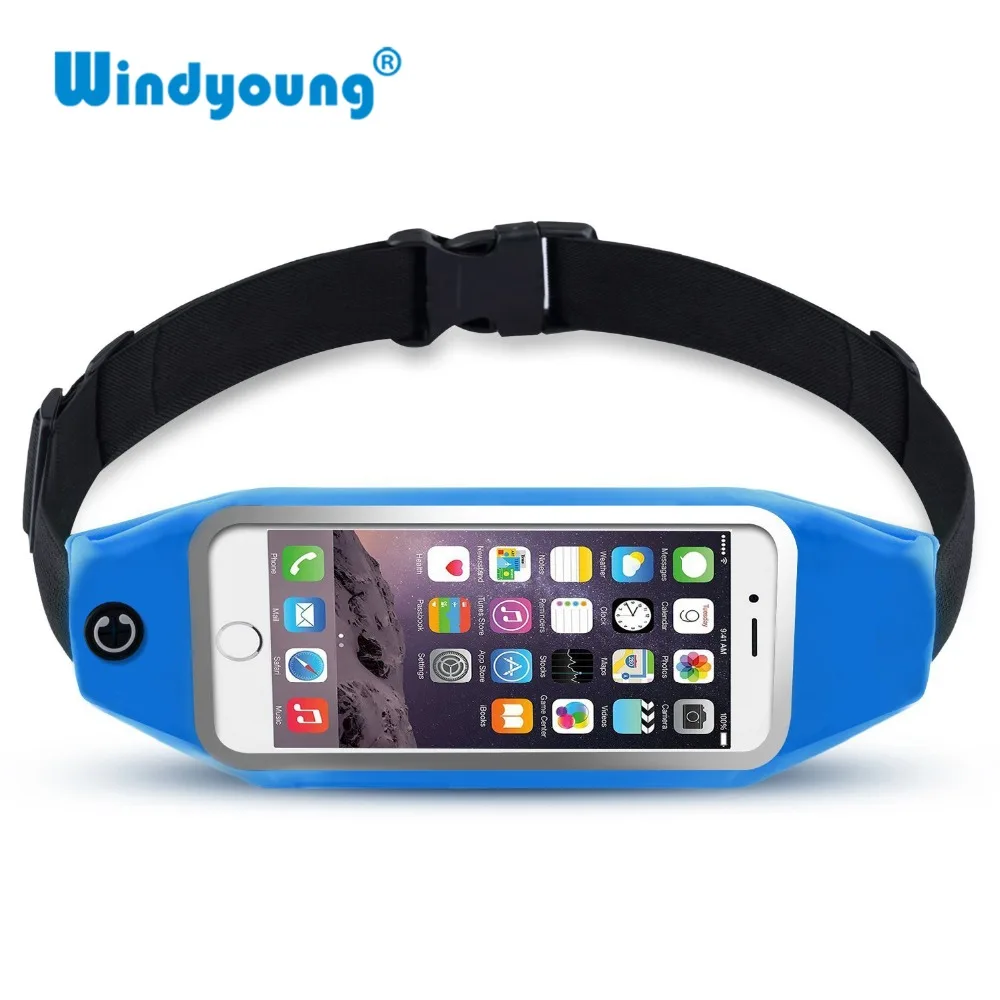 رياضة الجري الخصر حقيبة شارة للماء حامل هاتف حالة غطاء ل iphone X 8 7 زائد 6 5 في الهواء الطلق الرياضة الركض حزام البطن حقيبة