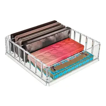 

Desktop Clear Lipstick Holder Cosmetic Storage Box Container Makeup Organizer