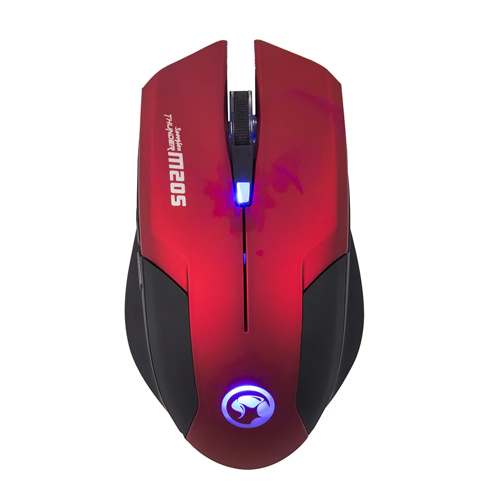 MARVO M205 игровой Мышь 6 кнопок 7 цветов свет проводной регулируемые Точек на дюйм