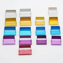 Стоматологическая клиника 15 отверстий/30 отверстий FG/RA боры держатель блоков алюминиевый автоклав для стоматологической лаборатории пункт