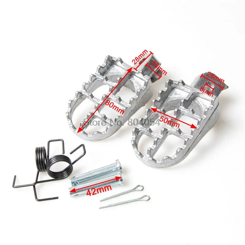 Подножки для Yamaha PW50 PW80 TW200 PW 50 80 TW 20 50x80 мм|Подставки под ноги| |