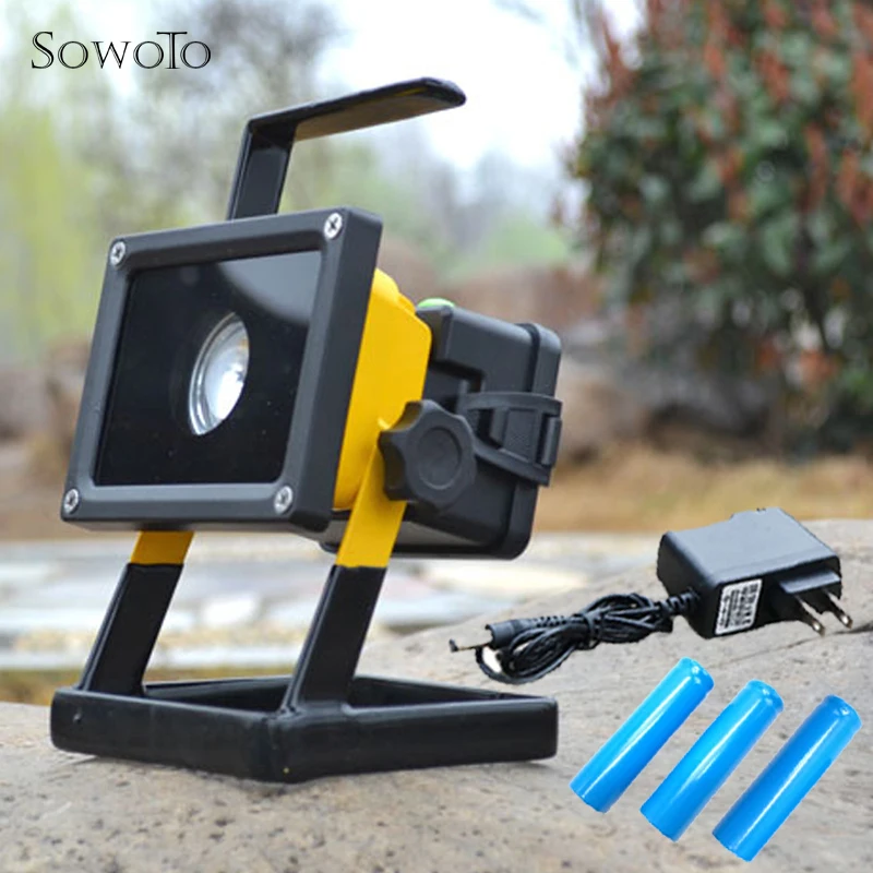 

Portable Flood Light Powerful Waterproof Rechargeable T6 LED Tactical Camping Fishing Work Torch Flash Lamp Ourdoor Flashlight