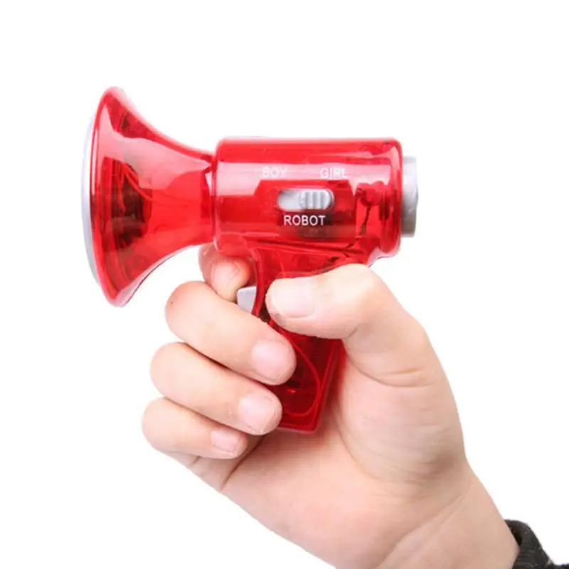 Новинка игрушка портативный Voice Changer Дети Мини Забавный гаджет громкоговоритель