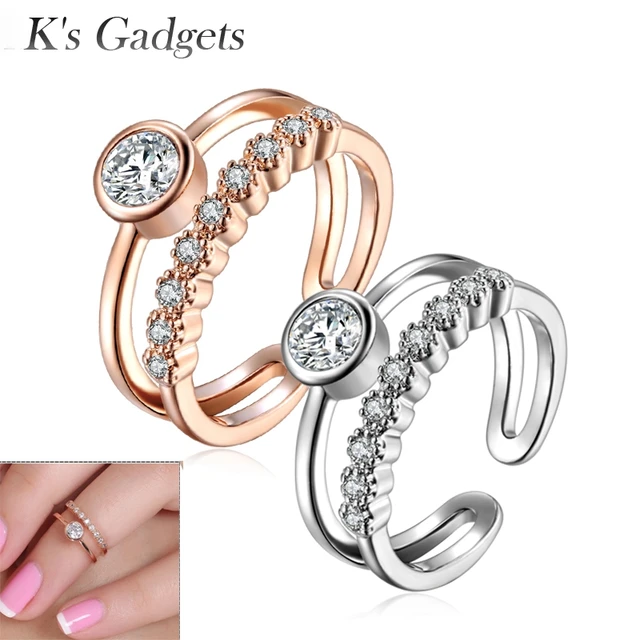 Midi Set Mid Finger Rings Knuckles Toe Finger Joint Bague Phalange Stack Plain S Midi Set Mid Finger Rings Knuckles Toe Finger Joint Bague Phalange Stack Plain S
