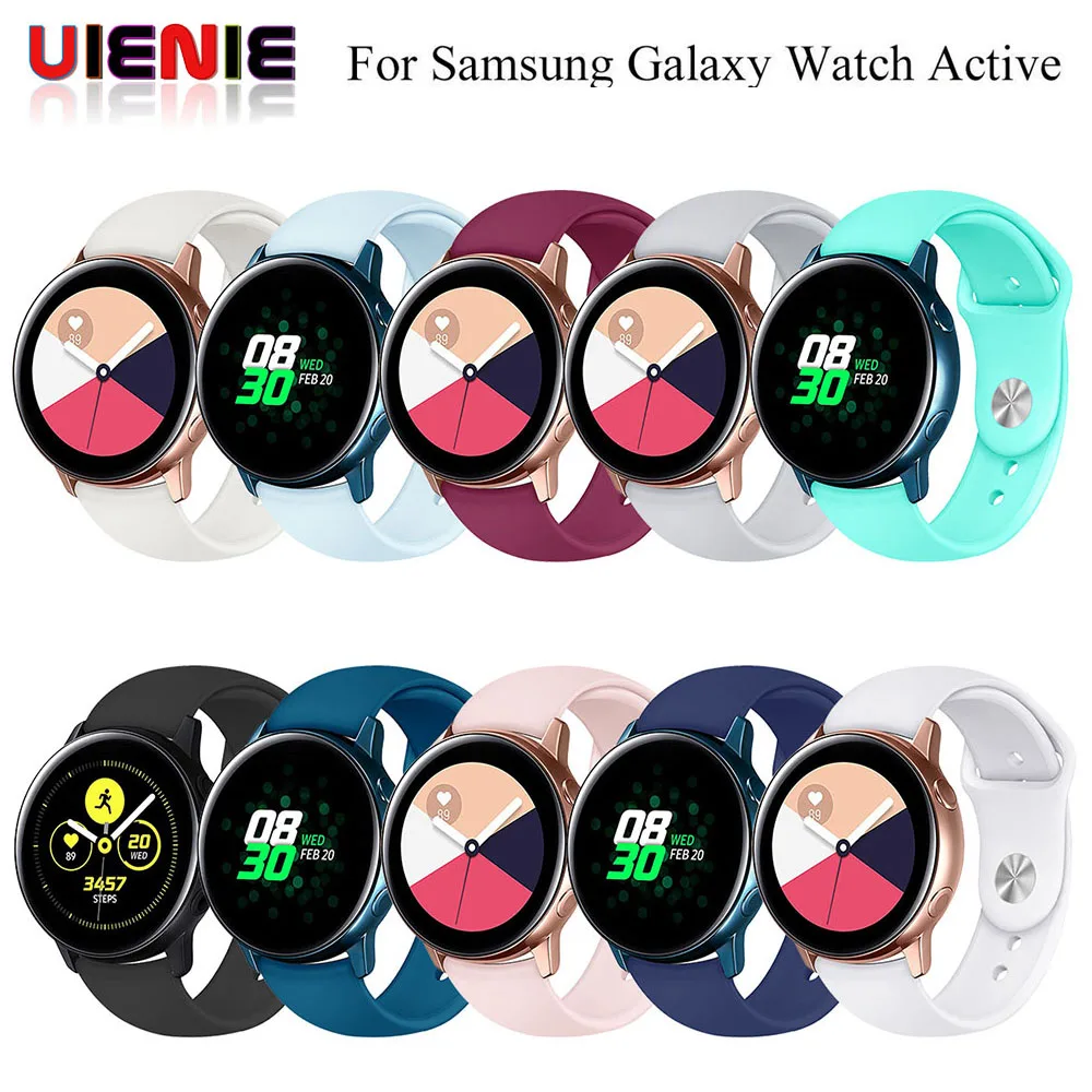 

10pcs/lot Sport Watch Band for Samsung Galaxy Watch Active Band Galaxy Strap Classic S2 Sport 20mm Quick Release Watch Band