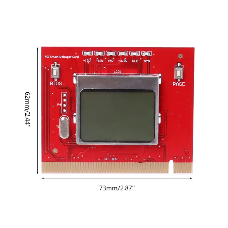 ПК ЖК-дисплей PCI Компьютерный Анализатор материнская плата диагностический тестер отладочной карты для ПК ноутбук Настольный