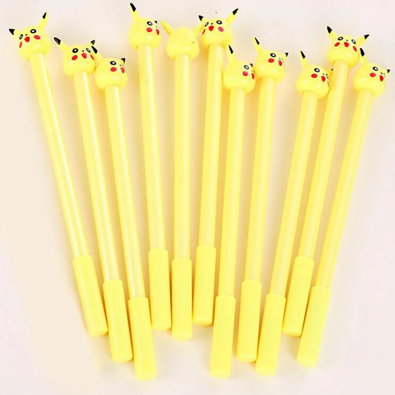 

Creative Cartoon pikachu write gel pen school office stationery supplies pen