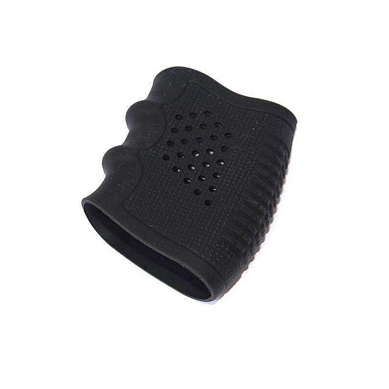 Tactical Pistol Stretch Rubber Grip Glove Cover Sleeve Anti Slip Compatible for Most of Glock Handguns Airsoft Hunting Accessories RL37-0029-02