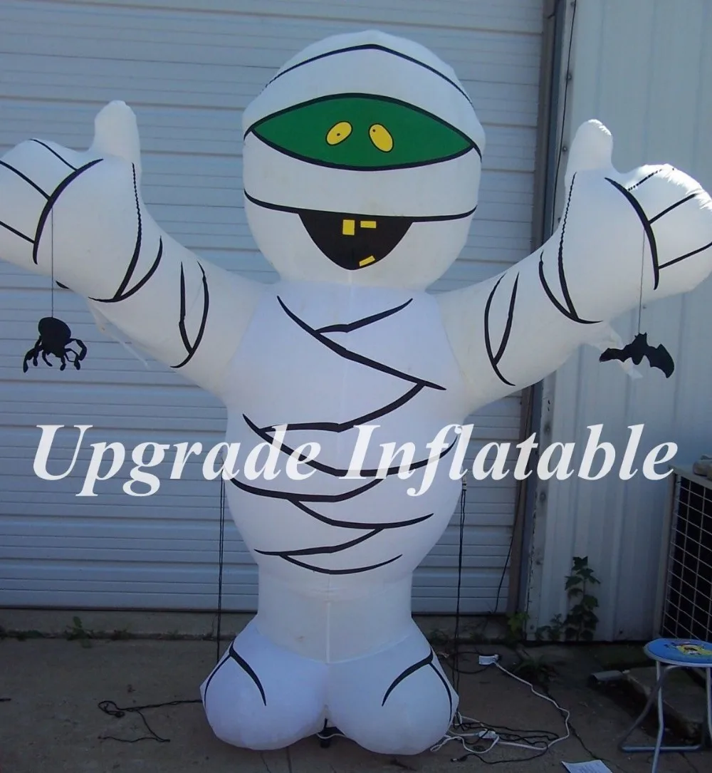 custom 8ft giant blow up halloween decoration inflatable mummy for