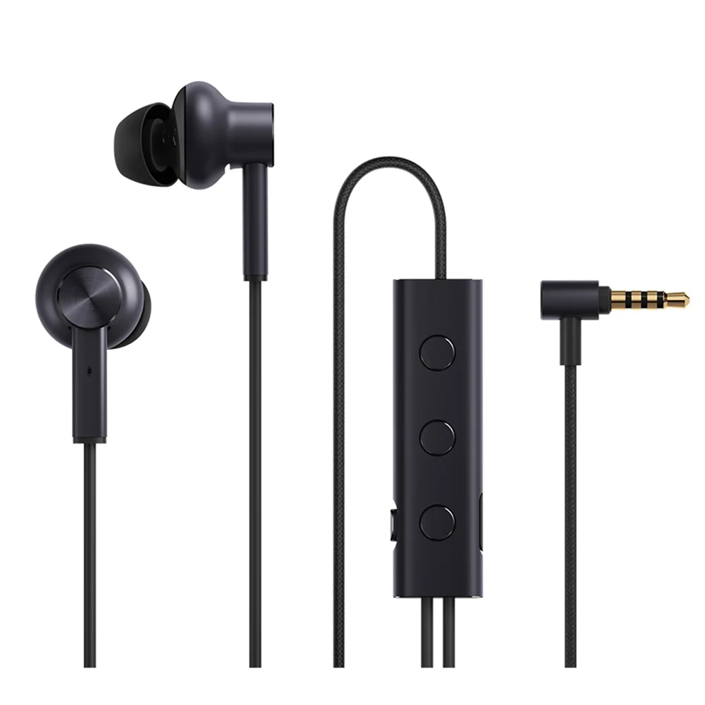 

Xiaomi 3.5 ANC In-ear Earphones Hybrid 3 Unit 2 Grade Noise Cancel 6 Serie Al-Alloy Braid Wire Metal Clamp L Plug Hi-Res