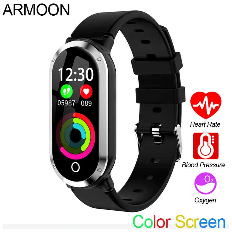 

Smart Bracelet T1 Heart Rate Fitness Band Sleep Monitor Fitness Tracker Blood Pressure Android IOS Watch Color Screen Sport Band