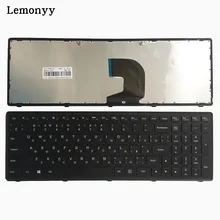 Новая русская клавиатура для lenovo Ideapad Z500 Z500A Z500 Z500G P500 black RU Клавиатура для ноутбука без подсветки с рамкой