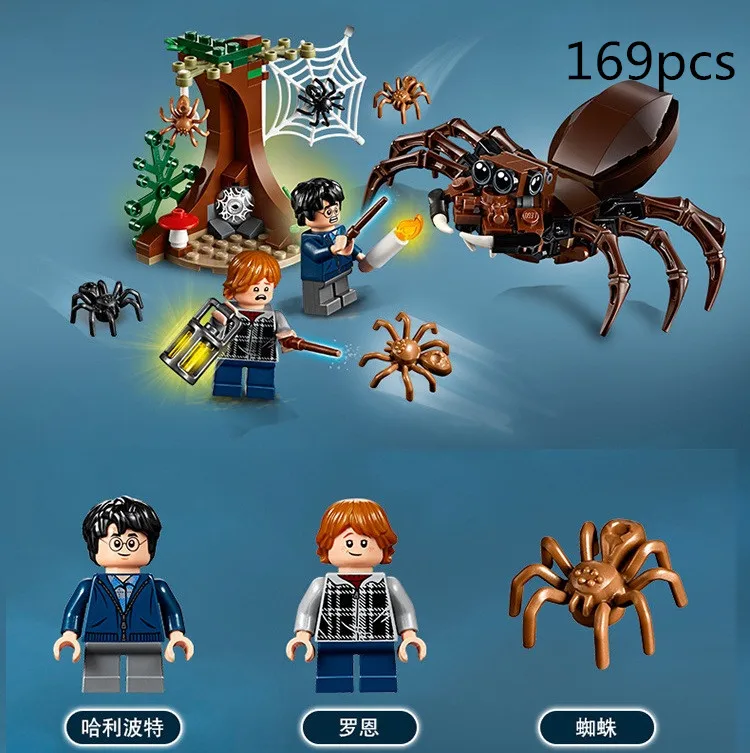 LEGO Harry Potter and The Chamber of Secrets Aragog's Lair 75950 Building Kit (5)