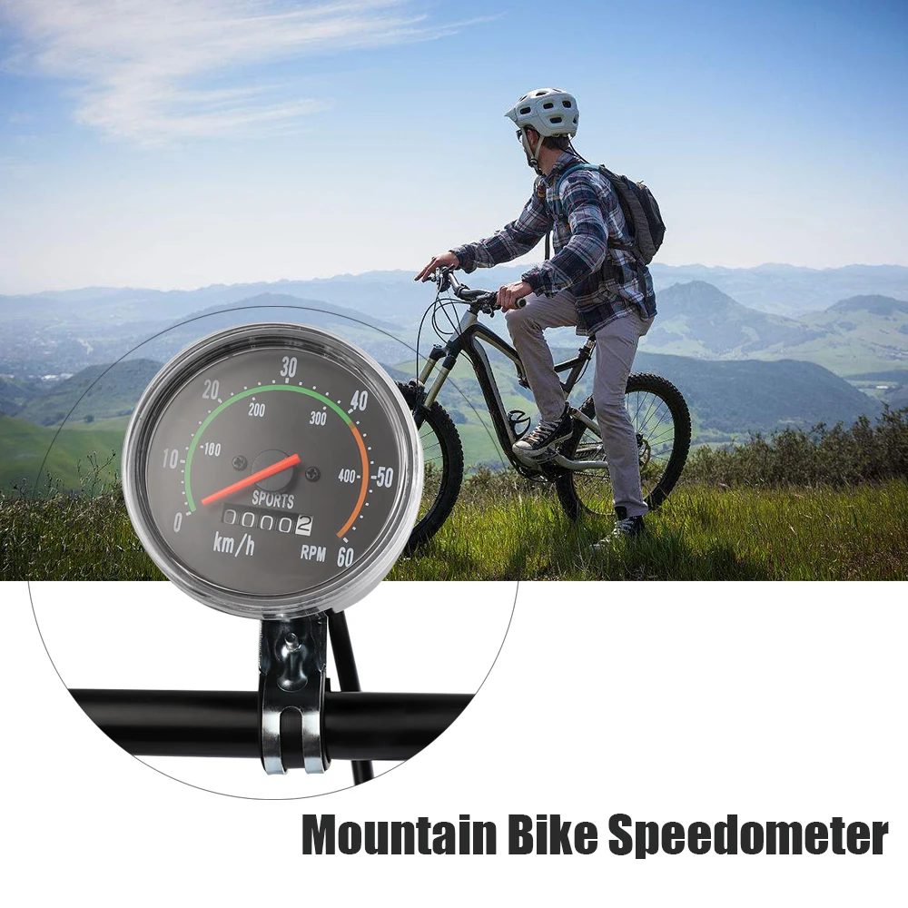 1PC Bicycle Speedometer Classical Mechanical Road Mountain Bike