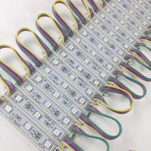 DC12V 5050 3 светодиодный модуль IP65 Водонепроницаемый 5050 Модули RGB LED освещение светодиодный подсветка для письма канала 1000 шт./лот