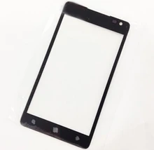 Grad A +++ Quality DHL Shipping 100pcs/lot Replacement Front Outer Glass Screen Lens For Nokia lumia 900 n900 with logo