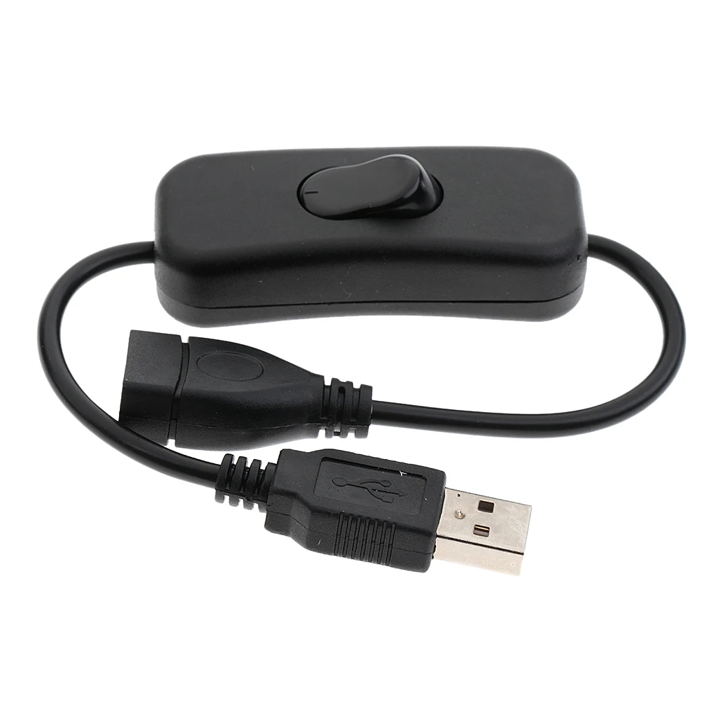USB Etension Cable with on/off Rocker Switch Power Control Toggle for LED